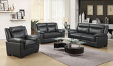 Best Furniture Outlet - Coaster - Arabella 3-piece Upholstered Padded Arm Sofa Set Grey - 506591-S3